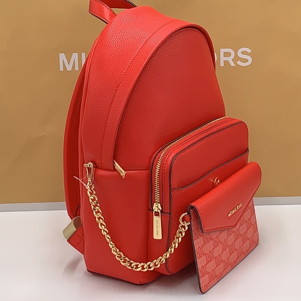 MICHAEL KORS 
Maisie Medium Pebbled Leather 2-in-1 Backpack
Dark Sangria 
NWT - Picture 14 of 16